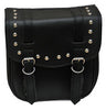 MOTORCYCLE MOTORBIKE 2 STRAP STUDDED SMALL SISSY BAR TRAVEL BAG NEW
