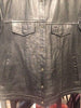 MEN'S SON OF ANARCHY LEATHER MOTORCYCLE VEST W/2 GUN POCKETS GREAT PRICE