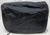 Motorcycle textile reflective roll bag sissy bar luggage with raincover mitt