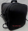 MOTORCYCLE NYLON RACK SISSY T BAR BAG TRAVEL PLAIN LUGGAGE NEW BLACK