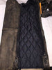 Men's Motorcycle Removable Liner leather distressed retro chap heavy leather