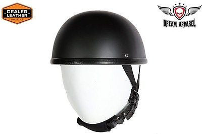 MOTORCYCLE FLAT BLACK E-Z RIDER NOVELTY HELMET BLACK NOT W/CHIN STRAP NOT DOT