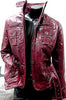 WOMEN'S LEATHER MILITARY STYLE GENUINE BUFFALO LEATHER JACKET GREAT PRICE