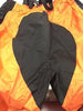 MOTORCYCLE MOTORBIKE RAIN GEAR WOMENS RAIN SUIT WATERPROF LIGHTWEIGHT BLK ORNGE