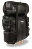 MOTORCYCLE LARGE COWHIDE LEATHER SISSY T BAR BAG TRAVEL PLAIN LUGGAGE NEW