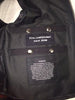 MEN'S BIKER UPDATED BLACK SWAT TEAM STYLE CANVAS MOTORCYCLE VEST W/2GUN POCKETS