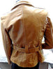 WOMEN'S LEATHER MILITARY STYLE GENUINE BUFFALO LEATHER JACKET GREAT PRICE
