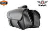 MOTORCYCLE 2PC WATERPROOF LARGE PLAIN ZIPOFF PVC THROWOVER SADDLEBAG NEW