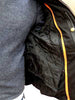 MEN'S MOTORCYCLE BLK SIDELACE VENTED JACKET WITH 2 GUN POCKETS INSIDE UPTO 11X