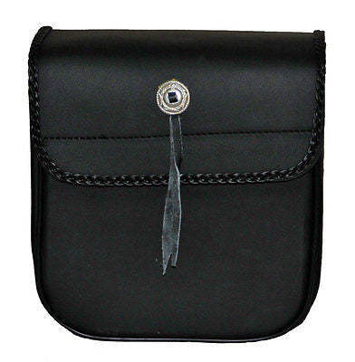 MOTORCYCLE MOTORBIKE BRAIDED SMALL SISSY BAR TRAVEL BAG NEW