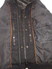 Men's Biker son of anarcy leather motorcycle full sleeve leather jacket light weight