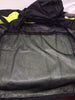 MOTORCYCLE MOTORBIKE RAIN GEAR MEN'S RAIN SUIT BLK&NEON GREEN WATERRESISTANT