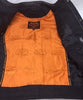 MEN'S MOTORCYCLE SIDE LACE VEST WITH 2 GUN POCKETS