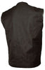 MEN'S SON OF ANARCHY TEXTILE MOTORCYCLE VEST 2 GUN POCKETS W/NOZZLE STRAPS