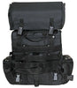 MOTORCYCLE LARGE SISSY T BAR BAG TRAVEL STUDDED LUGGAGE NEW WITH TAG