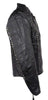WOMEN'S MOTORCYCLE STUDDED JACKET FRONT&BACK W/2 GUNPOCKETS & SIDE LACES