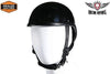 MOTORCYCLE SHINY GLADIATOR NOVELTY MOTORBIKE HELMET BLACK NOT DOT APPROVED