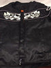 Men's Reflective Textile Skull Motorcycle jacket w/2 gun pockets