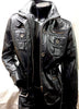 WOMEN'S LEATHER MILITARY STYLE GENUINE BUFFALO LEATHER JACKET GREAT PRICE
