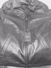 Men's Plain traditional zipper front leather jacket with 2 pockets butter soft leather