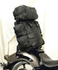 MOTORCYCLE EXTRALARGE COWHIDE LEATHER SISSY T BAR BAG TRAVEL PLAIN LUGGAGE NEW