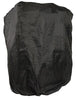 MOTORCYCLE LARGE SISSY T BAR BAG TRAVEL PLAIN LUGGAGE NEW WITH TAG BLACK