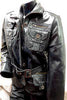 WOMEN'S LEATHER MILITARY STYLE GENUINE BUFFALO LEATHER JACKET GREAT PRICE