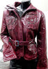 WOMEN'S LEATHER MILITARY STYLE GENUINE BUFFALO LEATHER JACKET GREAT PRICE