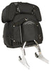 MOTORCYCLE LARGE TEXTILE COMBO TWO PC SISSY BAR BAG WITH GUN POCKET INSIDE