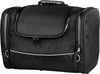 MOTORCYCLE NYLON RACK SISSY T BAR BAG TRAVEL PLAIN LUGGAGE NEW BLACK