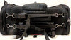 MOTORCYCLE LARGE NYLON RACK SISSY T BAR BAG TRAVEL PLAIN LUGGAGE NEW BLACK