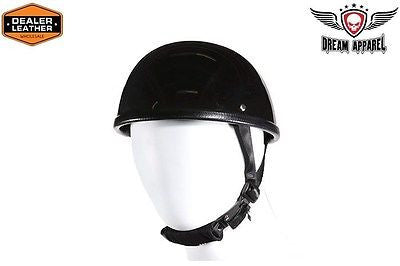MOTORCYCLE SHINY EZ RIDER BEANIE NOVELTY HELMET FIBER GLASS NOT DOT APPROVED