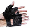 MOTORCYCLE BIKE GLOVES RIDING GLOVES MESH SHORTY GLOVES UNISEX BLACK