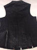 WOMEN'S MOTORCYCLE RIDER 7POCKET LEATHER VEST W/5 OUTSIDE POCKETS & 2GUN POCKETS