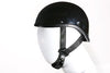 MOTORCYCLE SHINY GLADIATOR NOVELTY MOTORBIKE HELMET BLACK NOT DOT APPROVED