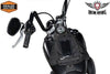 MOTORCYCLE MGANETIC TANK BAG W/CLEAR WINDOW FOR GPS WITH RAIN COVER INCLUDED