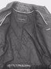Men's Plain traditional zipper front leather jacket with 2 pockets butter soft leather
