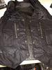 WOMEN'S MOTORCYCLE BLACK 10 POCKET LEATHER VEST WITH SIDE LACES GREAT PRICE