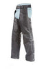 MEN'S MOTORCYCLE RIDERS CLASSIC LEATHER CHAP GREAT PRICE