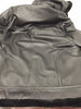 MEN'S BOMER FUR LINNING REALLEATHER JACKET WITH REMOVABLE HOOD VERY SOFT LEATHER