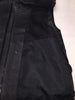 MEN'S LEATHER MOTORCYCLE 6 POCKET CLUB VEST WITH SIDE LACES VERY SOFT COW