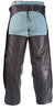 MEN'S MOTORCYCLE RIDERS ONE POCKET REAL LEATHER CHAP GREAT PRICE UPTO 10XL SIZE