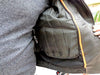 MEN'S MOTORCYCLE DOUBLE PISTOL PETE UTILITY JACKET W/ZIP FULL SLEEVE ZIPOUTLINER