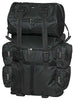 MOTORCYCLE LARGE SISSY T BAR BAG TRAVEL PLAIN LUGGAGE NEW WITH TAG BLACK