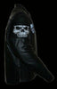 Men's Milwaukee Motorcycle Leather Jacket Reflective Skull