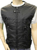 MEN'S BIKER UPDATED BLACK SWAT TEAM STYLE TEXTILE MOTORCYCLE VEST NEW