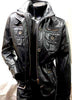 WOMEN'S LEATHER MILITARY STYLE GENUINE BUFFALO LEATHER JACKET GREAT PRICE