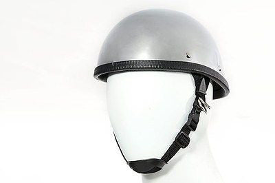 CHROME EAGLE NOVELTY MOTORCYCLE MOTORBIKE HELMET FIBER GLASS NOT DOT