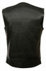 Men's riding son of anarcy club leather vest with 2 gun pockets upto 12XL