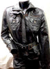 WOMEN'S LEATHER MILITARY STYLE GENUINE BUFFALO LEATHER JACKET GREAT PRICE